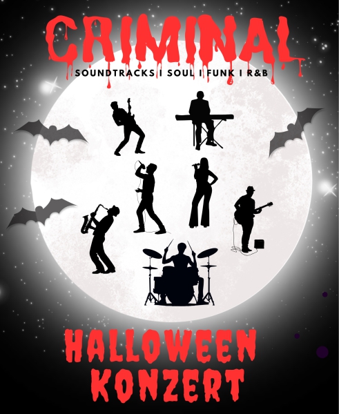 Fr 31.10.25 - 21:00 -  Criminal - Halloweenkonzert